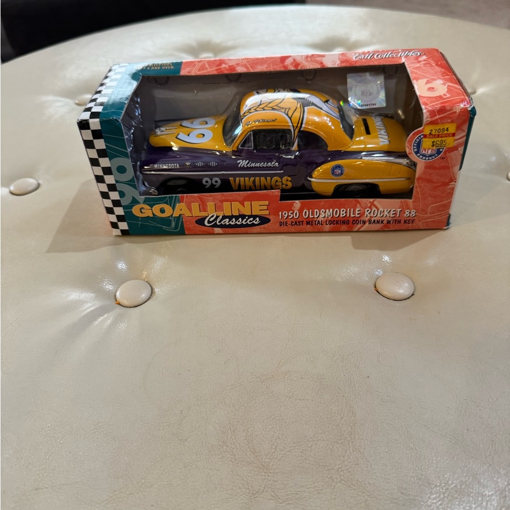 Vikings 1950 Oldsmobile Rocket 88 Coin Bank